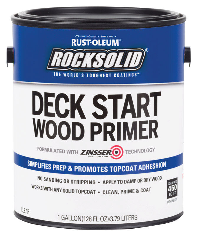 RustOleum RockSolid WaterBased Acrylic Exterior Deck Start Wood