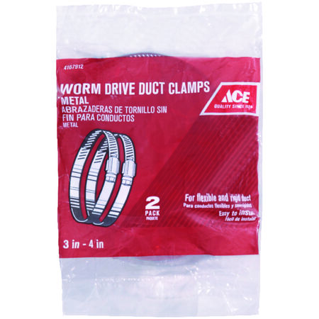 Ace 3 in to 4 in. Worm Drive Clamp Metal