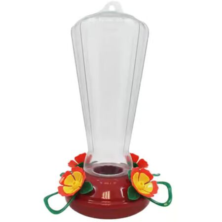 More Birds Hummingbird 25 oz. Plastic Nectar Bird Feeder 4 ports