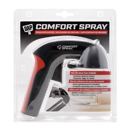 DAP Comfort Spray Black Lightweight Composite Foam Applicator 1 pk