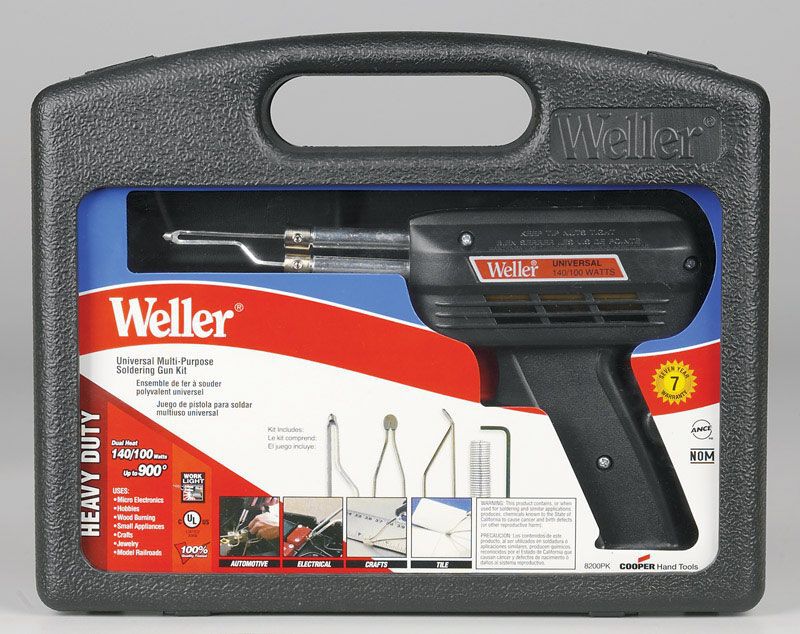 Weller Corded Soldering Gun Kit 140 Watts Stine Home Yard The Family You Can Build Around