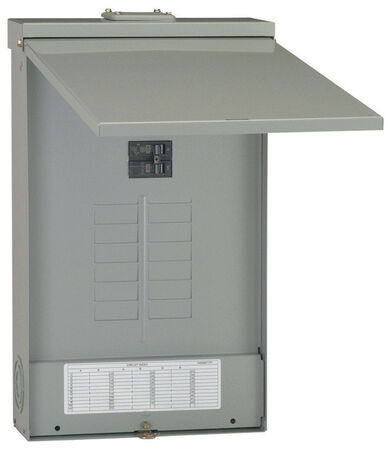 GE PowerMark Gold 100 amps 12 space 24 circuits 240 volts Plug-In Main Breaker Circuit Breaker P