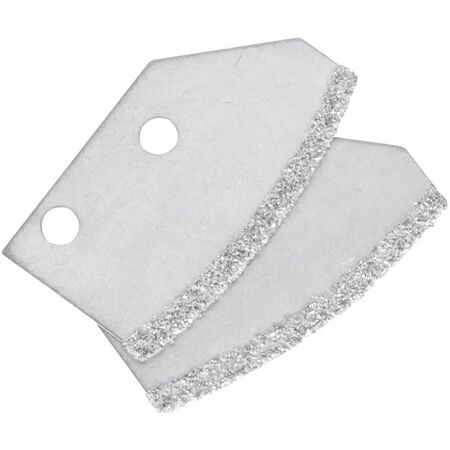 QEP 1.13 in. H X 0.13 in. W X.03 in. L Carbide Grit Grout Removal Tool Blade 2 pk