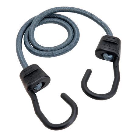 Keeper Gray Bungee Cord 32 in. L X 0.374 in. 1 pk
