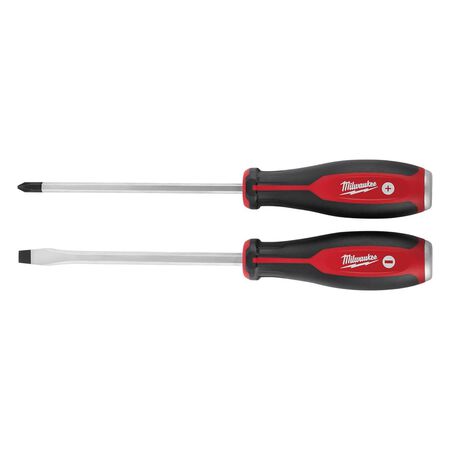 Milwaukee Phillips/Slotted Demolition Screwdriver Set 2 pc