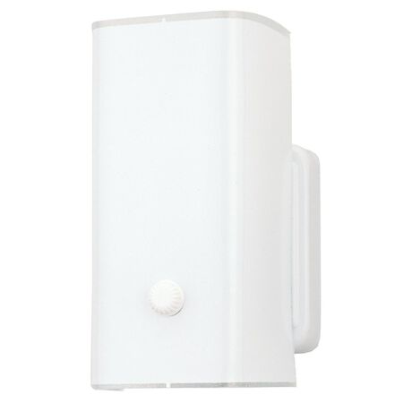 Westinghouse White Glass Wall Fixture