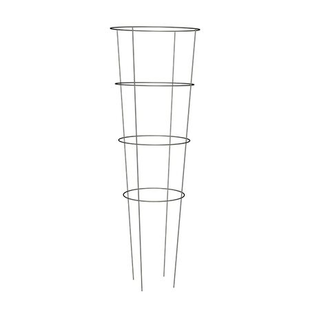 Panacea 54 in. H X 16 in. W Gray Steel Tomato Cage