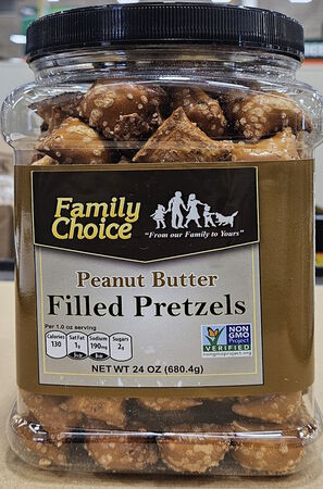 Candy Pretzel Pb Jar 24oz