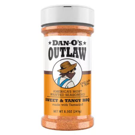 Dan-O's Outlaw Sweet & Tangy BBQ Seasoning 8.5 oz.
