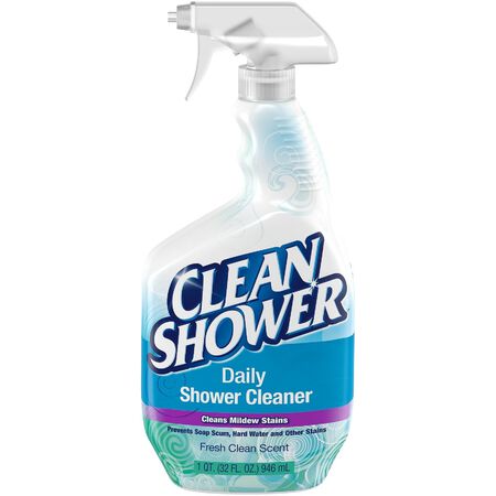 Clean Shower Fresh Clean Scent Daily Shower Cleaner 32 oz Liquid