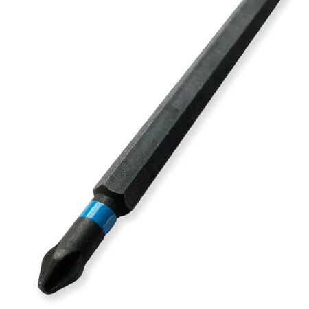 Rack-A-Tiers Impact Bit #2 Phillips Blue 6 in.