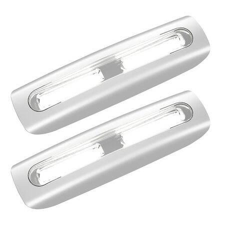 Westek Bar Light, 120 V, AAA Battery, LED Lamp, 160 Lumens, 6000 K Color Temp