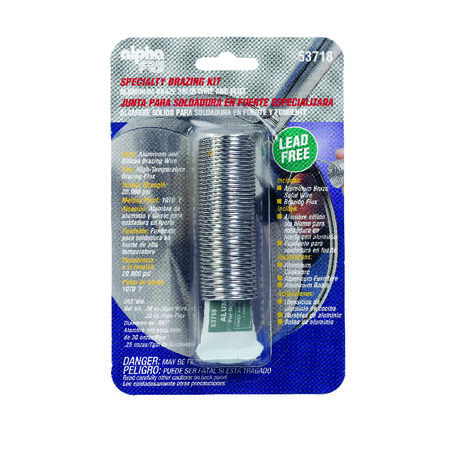 Alpha Fry 0.3 oz Lead-Free Specialty Brazing Kit 0.062 in. D 1 pc