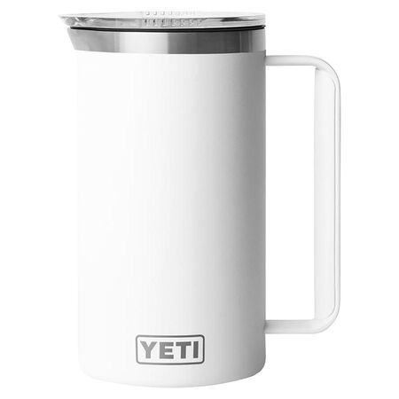 YETI 64 oz White Pitcher Stainless Steel