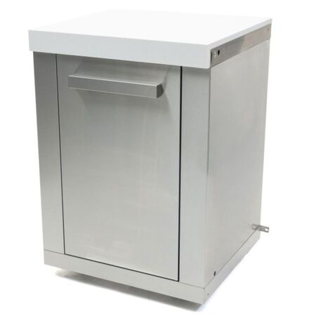 Mont Alpi Extension Cabinet Stainless Steel