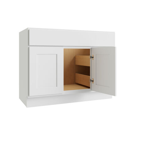 Luxor White Vanity Sink Base 36" RTA