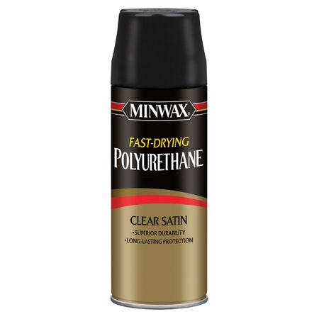 Minwax Satin Clear Oil-Based Fast-Drying Polyurethane Spray 11.5 oz