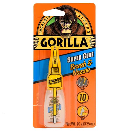 Gorilla High Strength Glue Clear Super Glue 0.35 oz