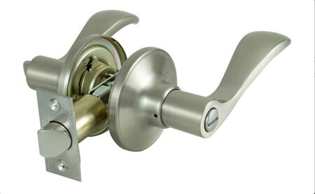 ProSource LYEX201V-PS Privacy Lever, Zinc, Reversible Hand, 3 Grade