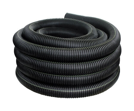 ADS 100 ft. L x 4 in. Dia. x 4-3/4 in. Dia. Polyethylene Corrugated Drainage Tubing