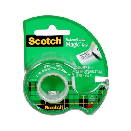 Scotch Magic 3/4in. W x 300" L Tape Clear
