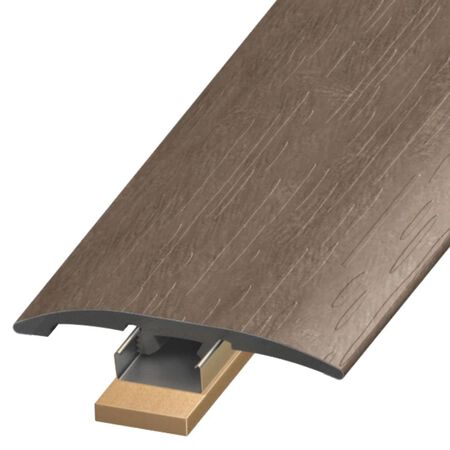 Versatrim Slim Trim 3-in-1 Floor Molding Aspen Oak