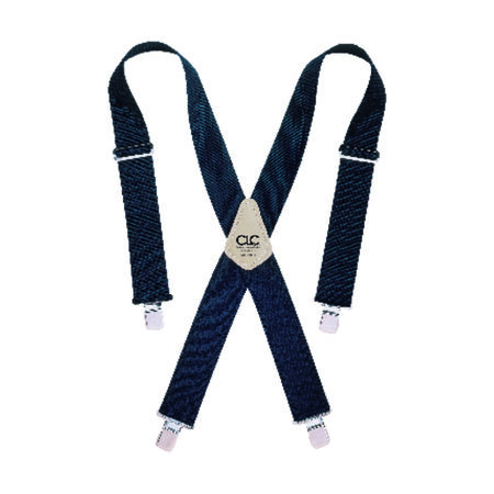 CLC 4 in. L X 2 in. W Nylon Suspenders Blue 1 pair