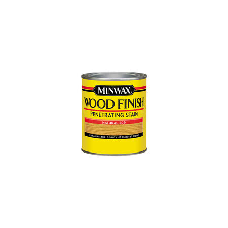 Minwax Wood Finish Semi-Transparent Natural Oil-Based Penetrating Wood Stain 0.5 pt