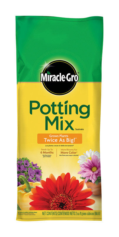 Miracle Gro Potting Mix Fertilizer Enriched Stine Home Yard The Family You Can Build Around