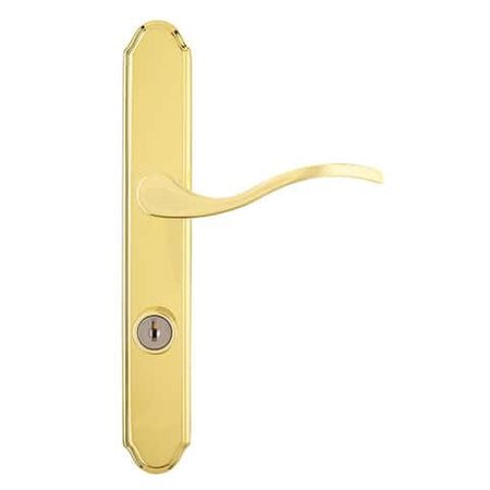Ace Polished Brass Gold Metal Mortise Latch 1 pk