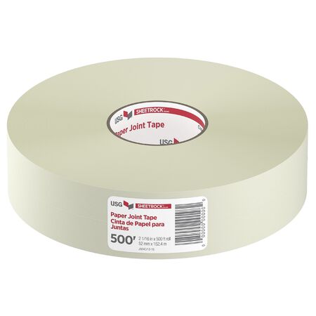 USG Sheetrock 500 ft. L X 2-1/16 in. W Paper White Joint Tape