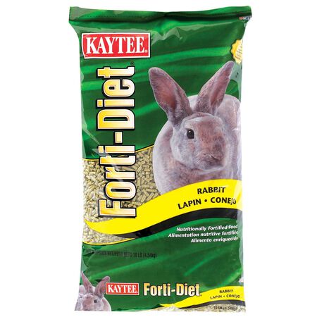 Kaytee Forti-Diet Natural Pellets Rabbit Food 10 lb