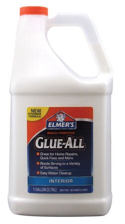 Elmer's Glue-All High Strength Polyvinyl acetate homopolymer All Purpose Adhesive 1 gal