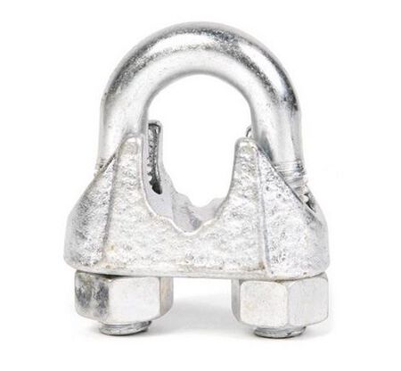 Koch Industries 5/8 in Wire Rope Clip - Forged Galvanized Steel, Model 070442 