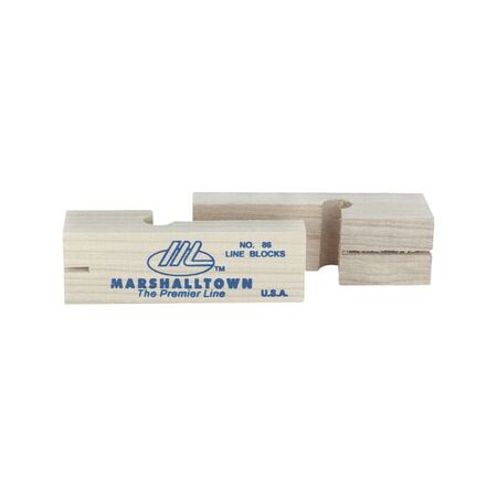 Marshalltown 3.75 in. L Wood Wood Line Blocks