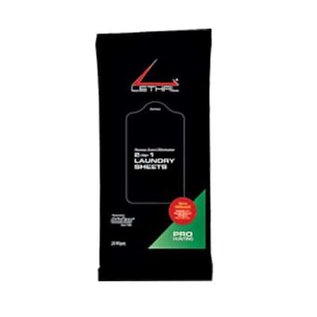 20 ct pk 2-in-1 laundry sheets