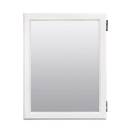 Zenna Home 19.25 in. H X 15.25 in. W X 4.25 in. D Rectangle Medicine Cabinet/Mirror