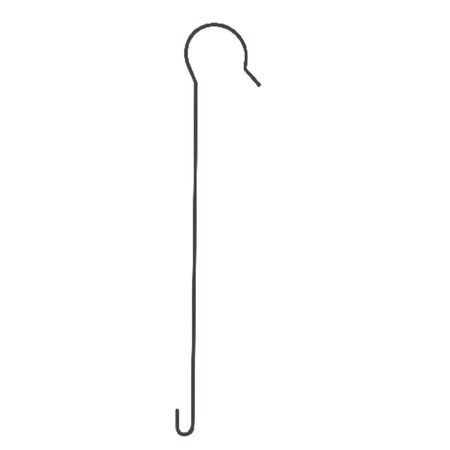 Panacea Black Steel 36 in. H S-Hook Plant Hook 1 pk