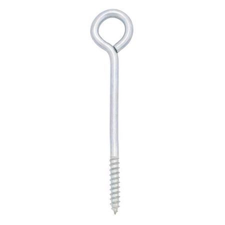 Hampton 1/4 in. X 5 in. L Zinc-Plated Steel Lag Thread Eyebolt