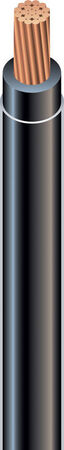 Southwire 500 ft. 14/1 THHN Stranded Wire Black - Sold by the foot