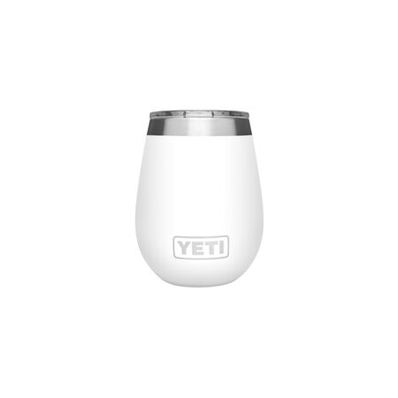 YETI Rambler 10 oz White BPA Free Wine Tumbler with MagSlider Lid