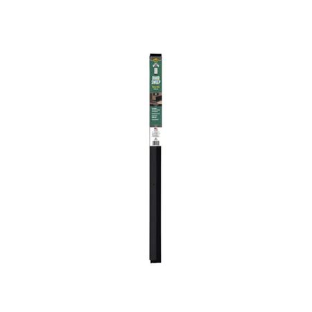 M-D Building Products Black Aluminum/Vinyl Sweep For Doors 36 in. L x 2.13 in.