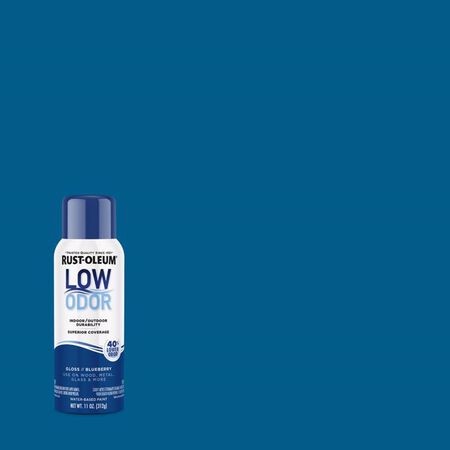 Rust-Oleum Low Odor Gloss Blueberry Spray Paint 11 oz.