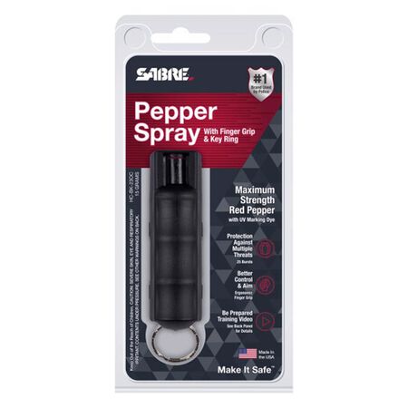Sabre Red Black Aluminum/Plastic Pepper Spray