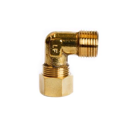 ATC 5/8 in. Compression 1/2 in. D MPT Brass 90 Degree Elbow