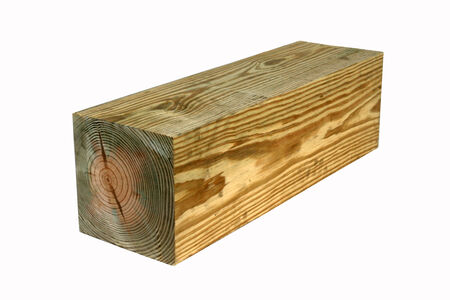 8 in. x 8 in. x 12 ft. Pressure Treated Pine Ground Contact