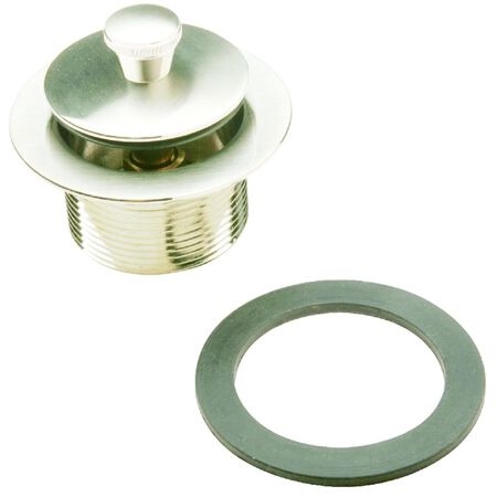 Ace 1-1/2 in. Dia. Nickel Round Brushed Nickel Roller Ball Assembly Brushed