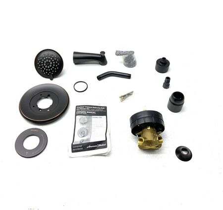 Chatfield Tub And Shower Trim Kit With Valve Legacy Bronze