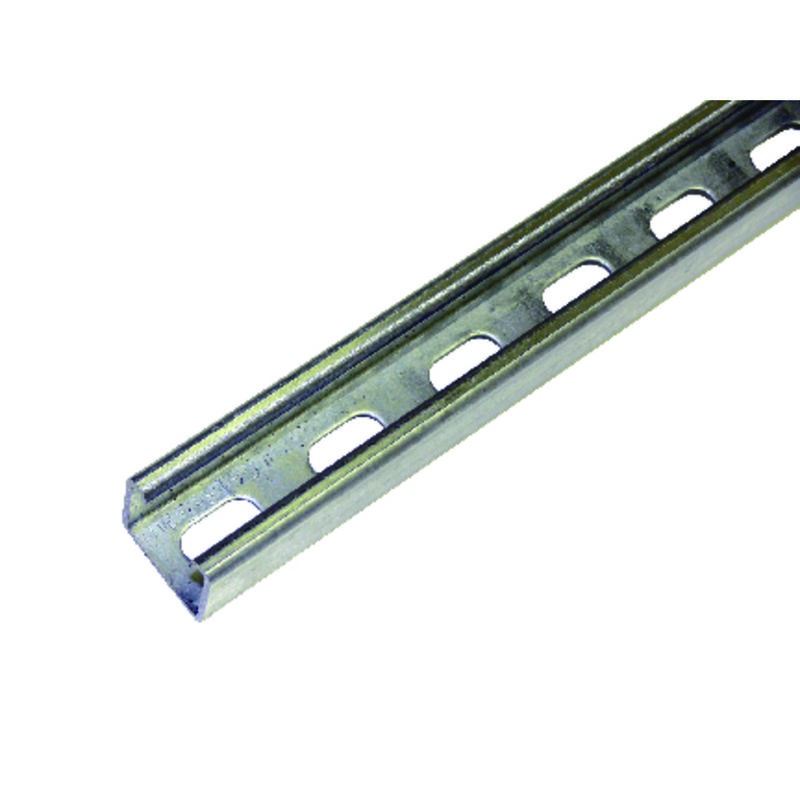 Unistrut 1 5 8 In X 1 5 8 In X 4 Ft 12 Gauge Cord Channel Galvanized Steel Stine Home Yard The Family You Can Build Around