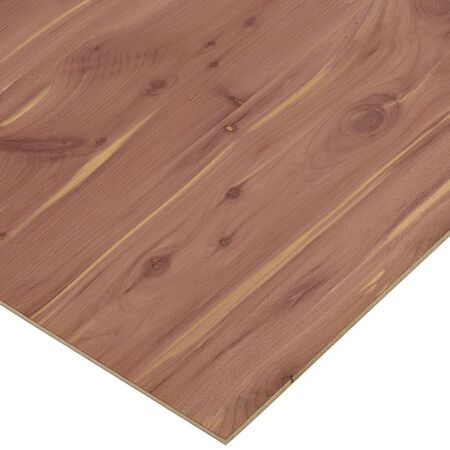 Panel 4 ft. x 8 ft. x 1/4 in. Aroma Cedar